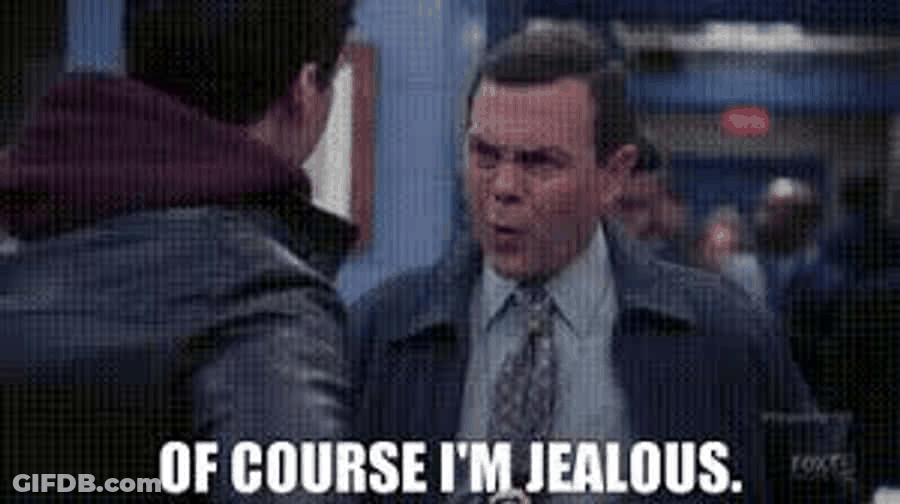Obvious Jealous Employee GIF