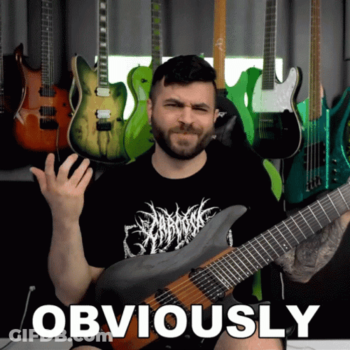 Obviously Andrew Baena Guitar GIF