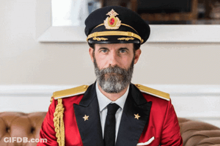 Obviously Captain Obvious Salute GIF