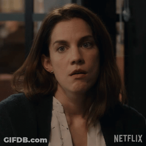 Obviously Frustrated Lady Reaction GIF