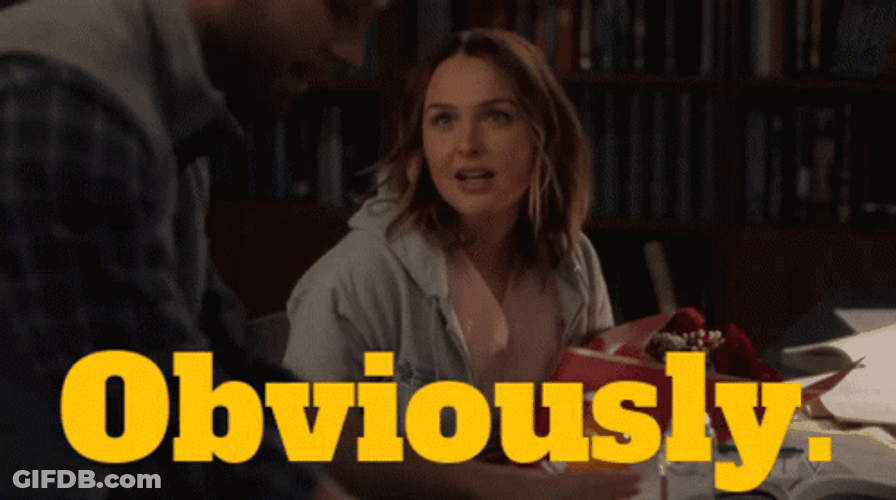 Obviously Jo Wilson Grey's Anatomy GIF