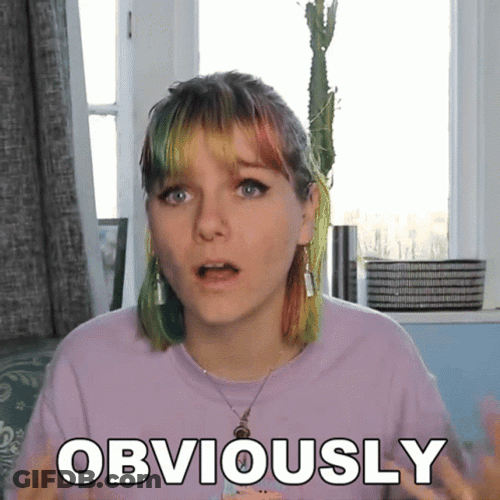 Obviously Savannah Blogger Explaining GIF