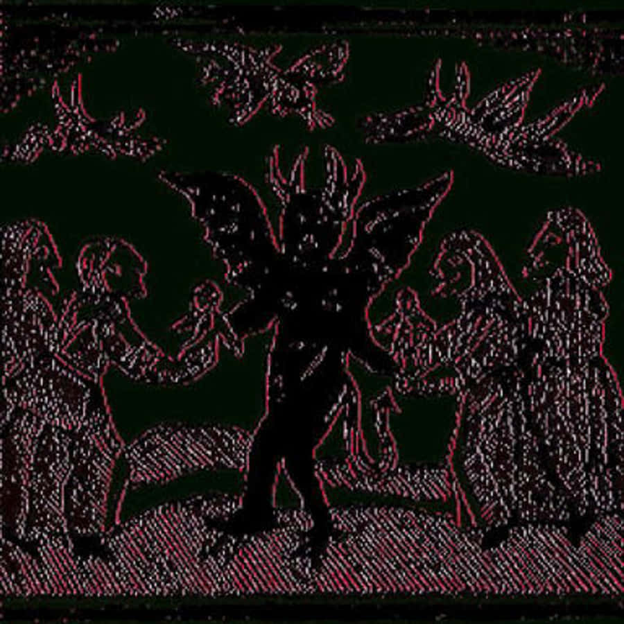 Occult Demon Sketch GIF
