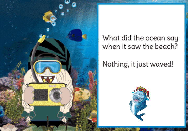 Ocean Say When It Saw The Beach GIF