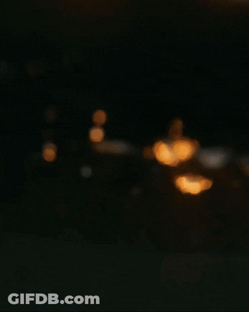 Ocean Waves In Golden Hour GIF