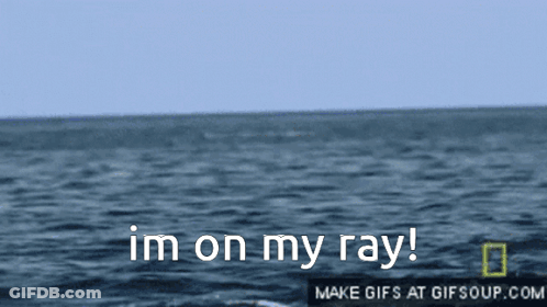 Ocean With I'm On My Ray GIF