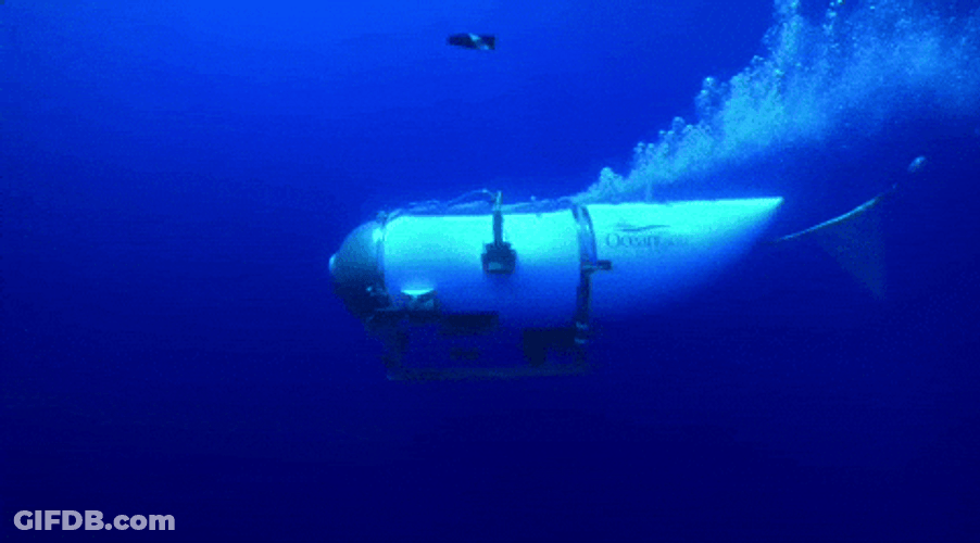 OceanGate Submarine Underwater GIF
