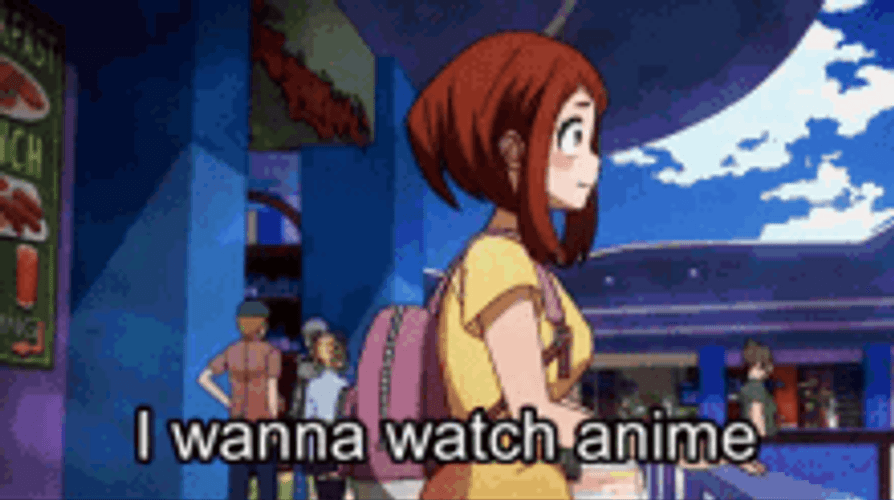 Ochako Uraraka Pirate  Funny Anime Meme GIF