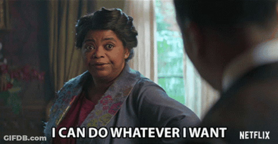 Octavia Spencer I Do What I Want GIF