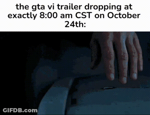 October 24 Fans When Rockstar Posts RDD Content And No GTA 6 GIF
