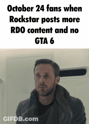 October 24 Fans When Rockstar Posts RDD Content No GTA 6 GIF