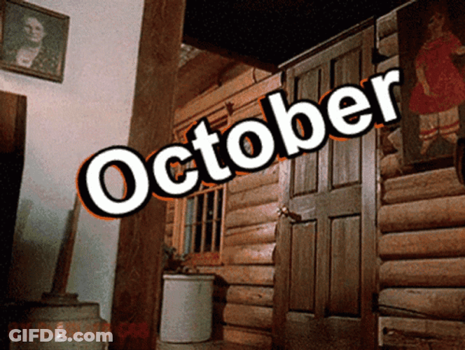 October Scary Movie Friday The 13Th GIF
