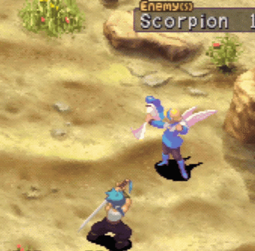 Octopath Traveler Fairy And Scorpion GIF
