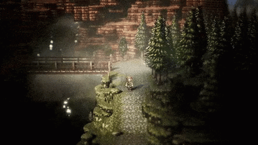 Octopath Traveler Game Mode GIF
