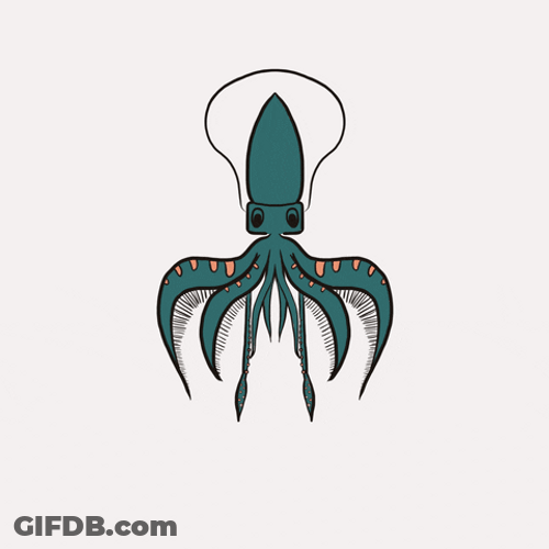 Octopus Turning Red GIF