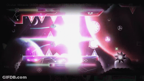 Ocular Miracle Video Game On Computer GIF