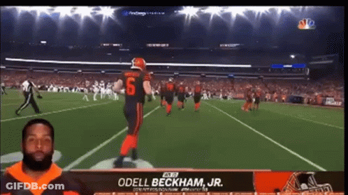 Odell Beckham Jr. Football Player GIF