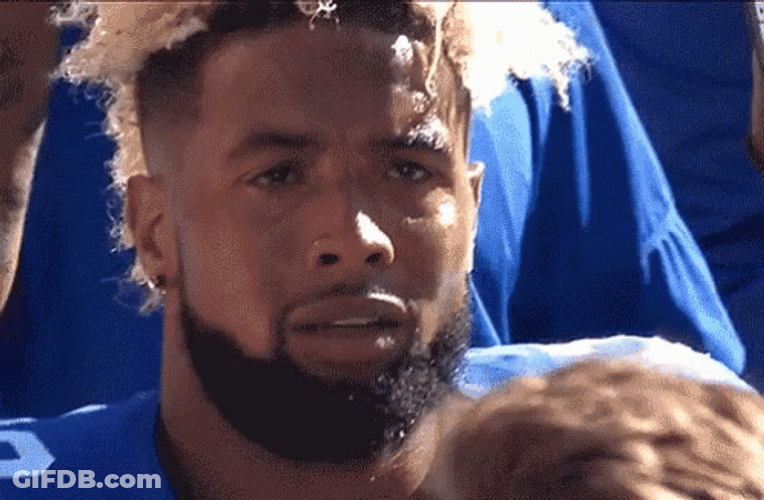 Odell Beckham Jr In Tears Again GIF