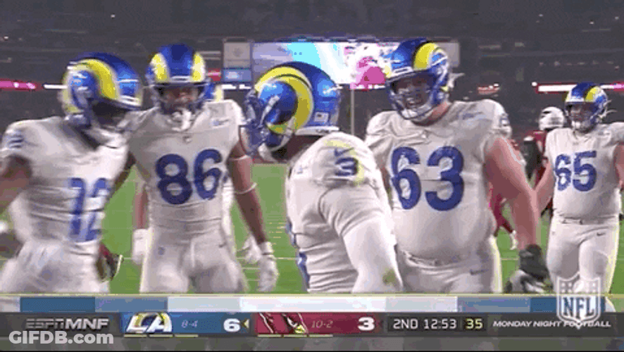 Odell Beckham Jr Surrounded By His Teammates GIF
