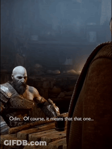 Odin Saying Of Course It Means That One GIF