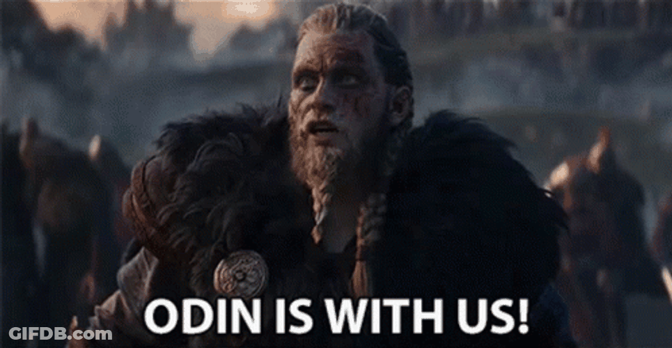 Odin Viking Is With Us GIF