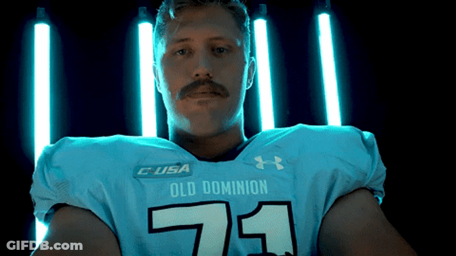 Odu Mustache Fix Isaac Weaver Offensive Line GIF
