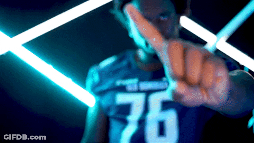 Odu No Hand Sign No Keshawn Lynch GIF