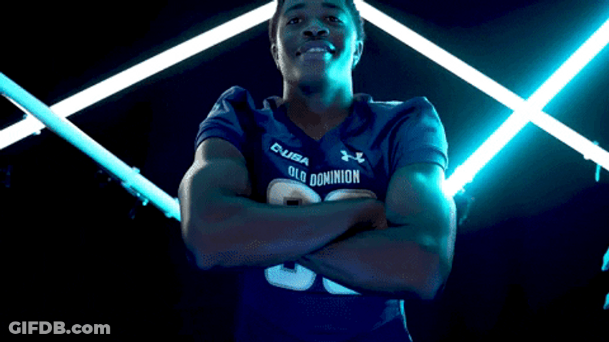 Odu Old Dominion Crossed Arms GIF
