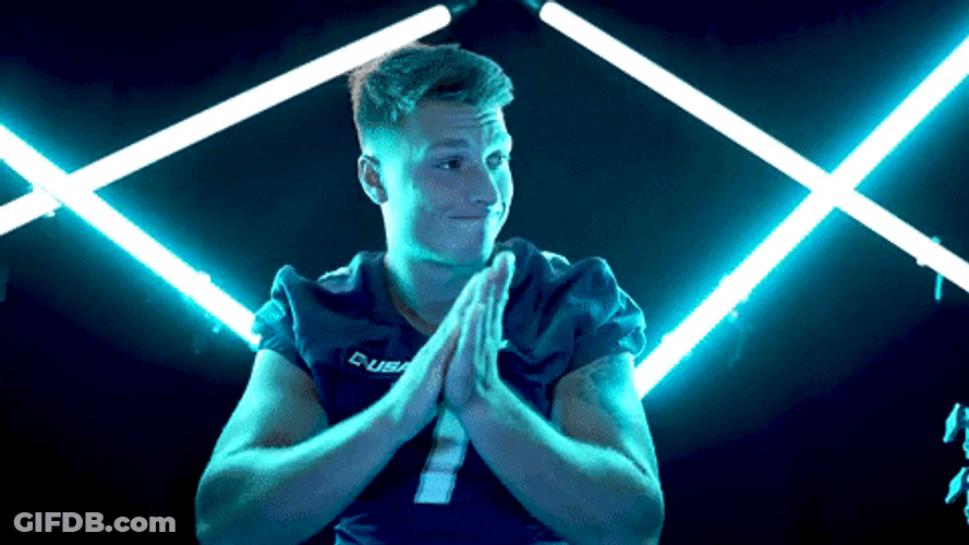 Odu Roll It Up Reese Poffenbarger Quarterback GIF