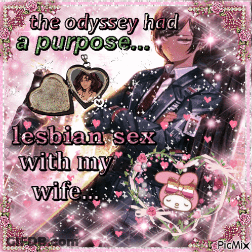 Odyssey Had Purpose ... Lesbian Sex With Wife GIF