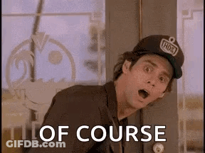 Of Course Jim Carrey GIF