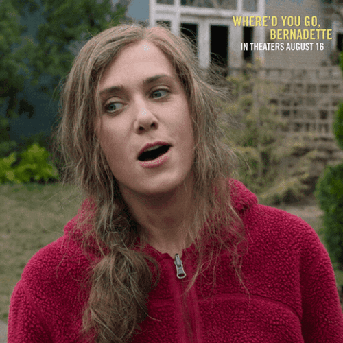 Offended Kristen Wiig Muttering Wow GIF