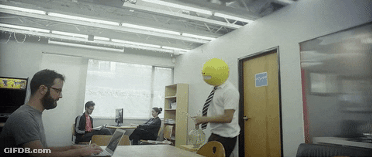 Office Angry Pegboard Nerd GIF