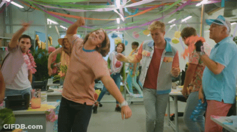 Office Celebration Dancing Party GIF