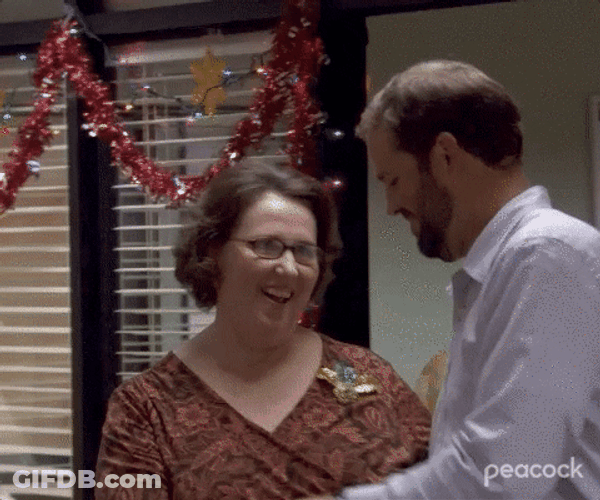 Office Christmas Party Dancing GIF