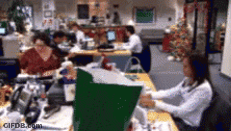 Office Christmas Party Is Cancelled GIF