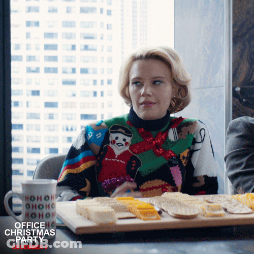 Office Christmas Party Let's Get Weird GIF