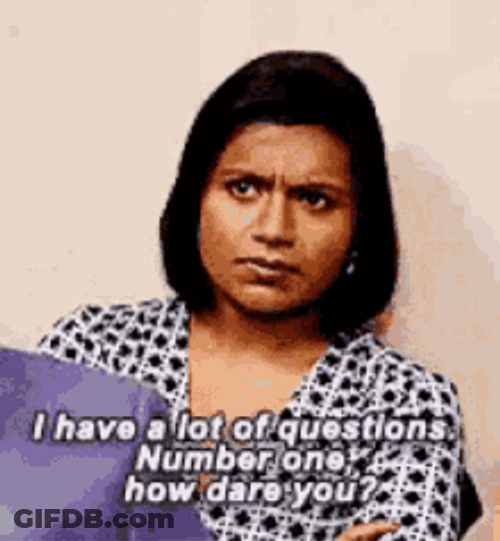 Office Kelly Kapoor Number 1 Question Dare GIF