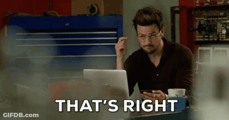 Office Response Thats Right GIF
