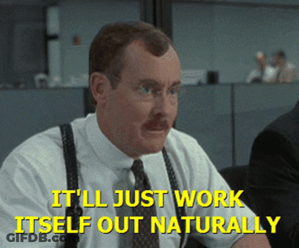 Office Space Bob Slydell Happy At Work GIF