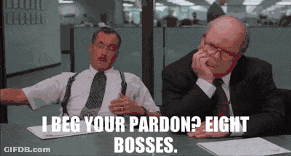 Office Space Milton Eight Bosses GIF