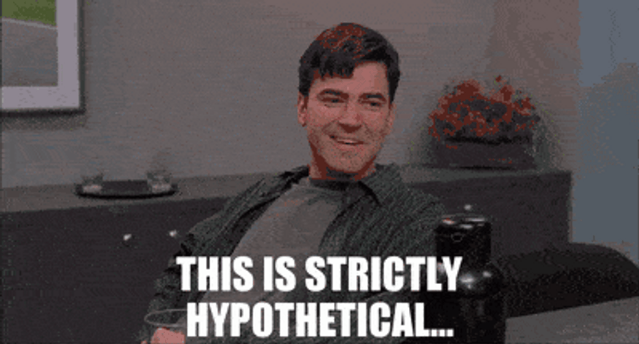 Office Space Milton Is Strictly Hypothetical GIF