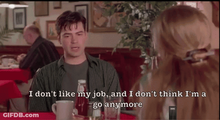 Office Space Peter Gibbons Dont Like The Job GIF