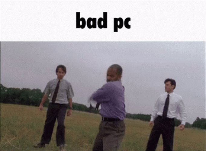 Office Space Printer Breaking Scene Bad PC Meme GIF