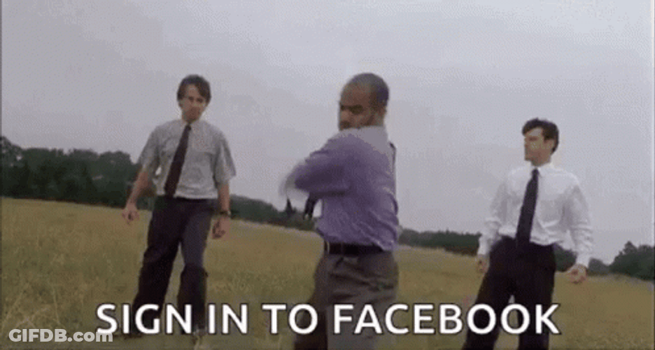 Office Space Printer Smashing Sign In Facebook Meme GIF