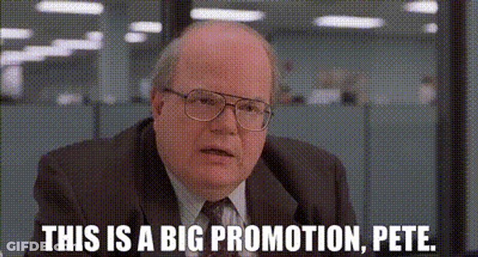 Office Space Tom Smykowski Big Promotion GIF