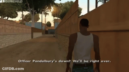 Officer Pendlebury Down GIF