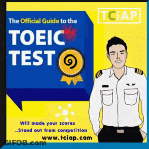 Official TOEIC Test Guide With Pilot GIF
