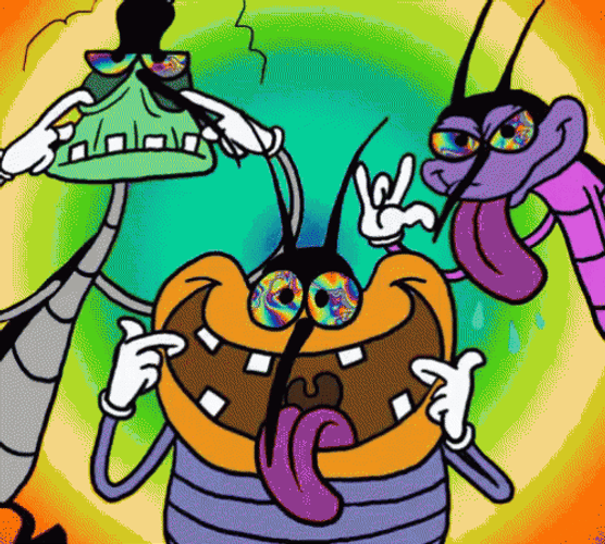 Oggy And The Cockroaches Insect GIF