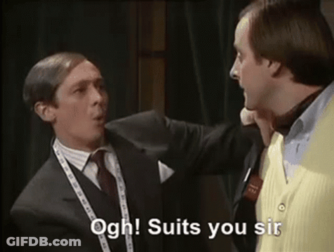 Ogh Suits You Sir GIF